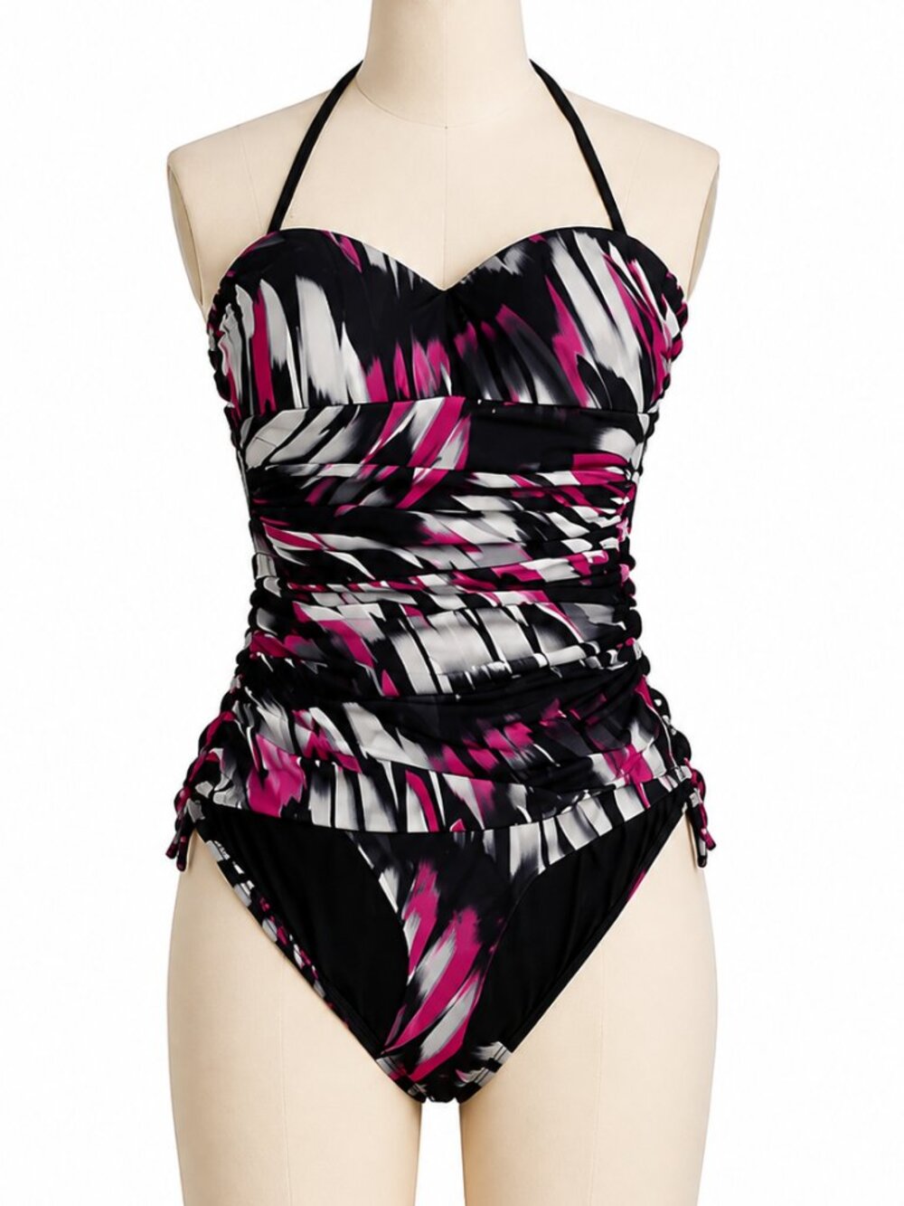 BATHING SUIT, BADGLEY MISCHKA ONE PIECE SIZE 10